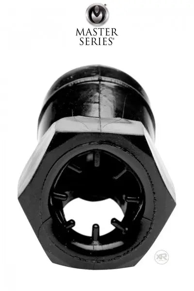 Cage de chasteté restrictive noire - Master Series Master Series
