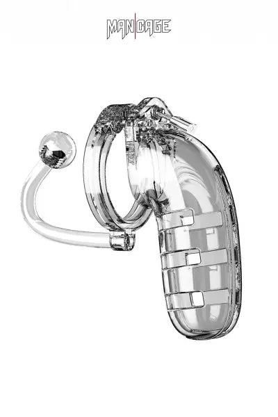 Cage de chasteté 14cm avec plug - ManCage 12 ManCage