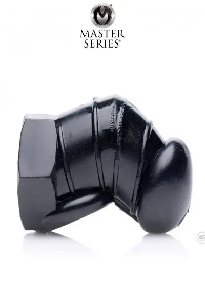 Cage de chasteté restrictive noire - Master Series Master Series