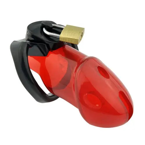 Cage de chasteté Rickers 9 x 3cm Rouge Cage de chasteté Rickers 9 x 3cm Rouge