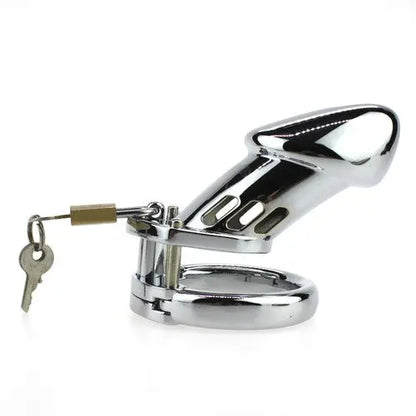 Cage de chasteté STEEL PADLOCK 12 x 3.5cm Generique