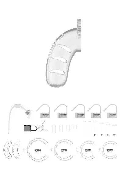 Cage de chasteté 11,5cm avec plug - ManCage 11 ManCage