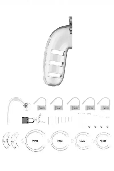 Cage de chasteté 14cm avec plug - ManCage 12 ManCage