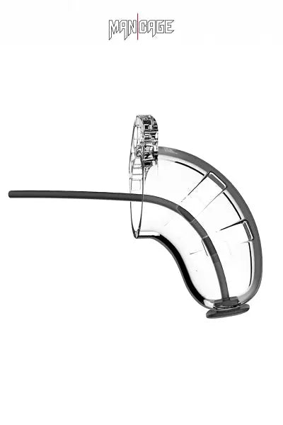 Cage de chasteté 6,5cm avec plug d'urètre - ManCage 15 ManCage